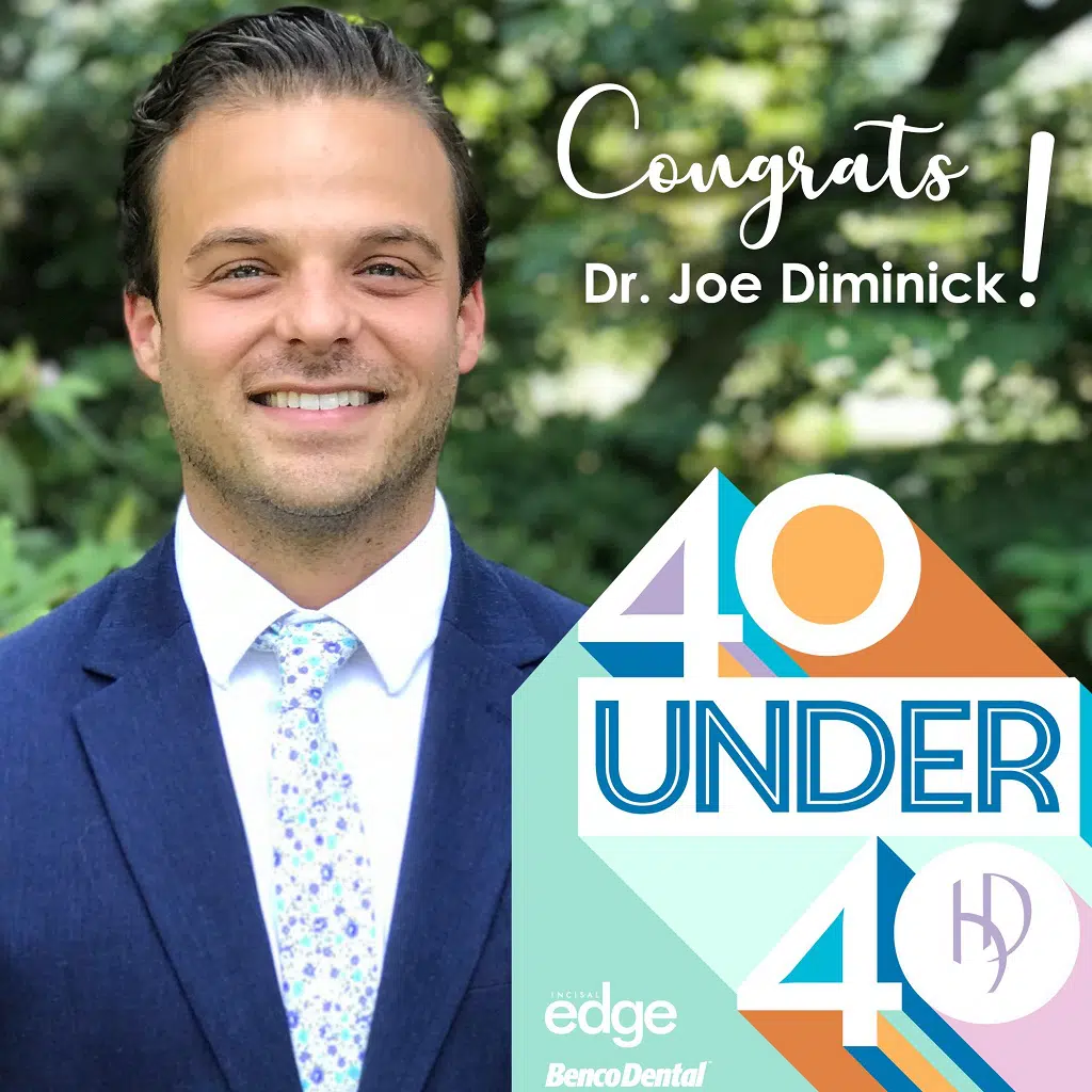Dr. Joe Diminick honored as one of the best orthodontic specialists under 40